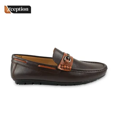 Genuine Cow Worthy High Fastness Vegetable Tanned Leather Moccasin Shoes